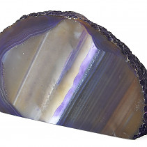 Dyed agate geode 455g