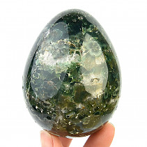 Jaspis zelený oceánový vejce 480g