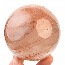 Crystal ball with hematite 682g Madagascar
