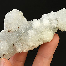Chalcedony natural glittering druse (80g)