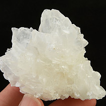 Crystalline aragonite druse with crystals 86g