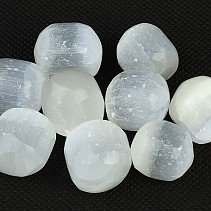 White selenite round stone (Morocco)