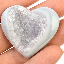 Heart with agate cavity 23g
