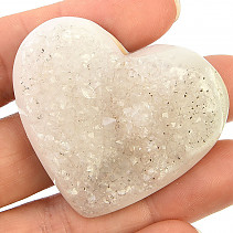 Heart with agate cavity 39g