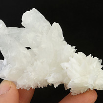 Crystalline aragonite druse with crystals 54g