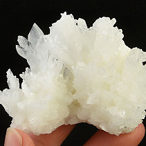 Crystalline aragonite druse with crystals 84g