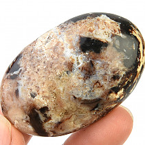 Tmavý opál hladký kámen (51g)