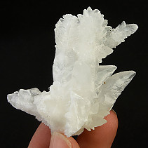 Crystalline aragonite druse with crystals 41g