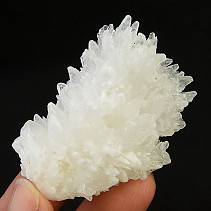 Crystalline aragonite druse with crystals 47g
