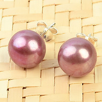 River pearl earrings Ag 925/1000 purse