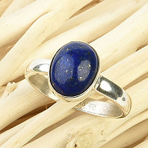 Ring lapis lazuli oval silver Ag 925/1000