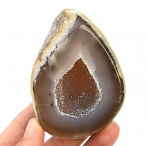 Agate geode with cavity 213g