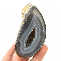 Agate geode with cavity 210g