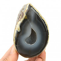 Agate geode with cavity 247g