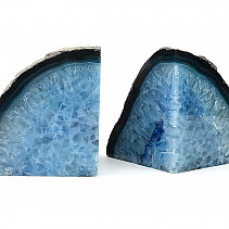 Agate bookends 2080g