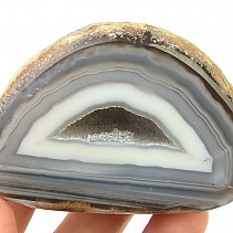 Geode agate with cavity 217 g