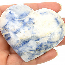 Sodalite heart from Pakistan 134g
