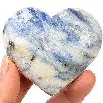 Sodalite heart from Pakistan 131 g