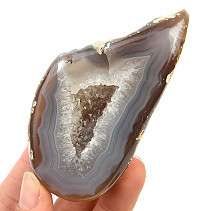 Geode agate with cavity 177 g