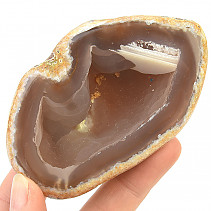 Geode agate with cavity 145 g