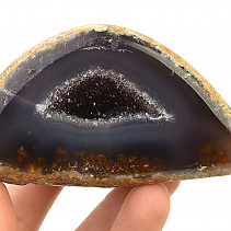 Agate geode with cavity 243 g