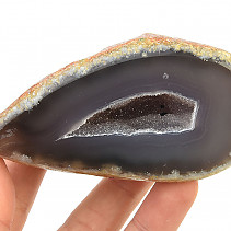 Agate geode with cavity 214 g