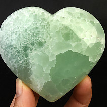 Kalcit pistáciový srdce 294 g  (Pakistán)
