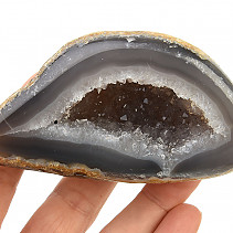 Geode agate with cavity 219 g