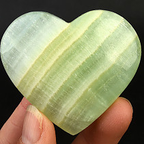 Calcite pistachio heart 83 g