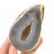 Agate geode with cavity 158 g