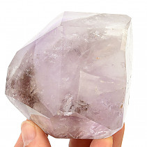 Amethyst + amethyst + crystal cut form 393g