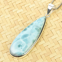 Larimar pendant with handle Ag 925/1000 12.82 g