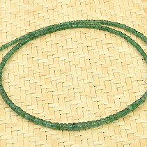 Emerald necklace Ag 925/1000 6.96 g