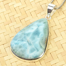 Larimar pendant with handle Ag 925/1000 12.93 g
