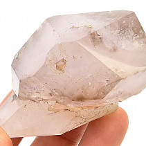 Záhněda + křišťál broušený krystal žezlo 140g