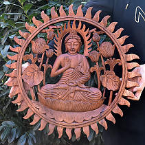Buddha carved relief 50cm