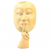 Dřevěná maska z Indonésie 24cm
