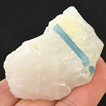 Aquamarine in raw crystal (Madagascar) 63g