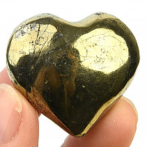 Chalkopyrit srdce z Peru 38 g