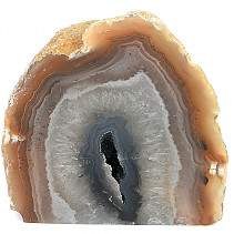 Agate geode with cavity Brazil 331g
