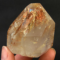 Hematit v křišťálu broušený krystal 112g