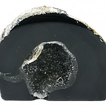 Geode agate large brown with cavity Brazil 1301g