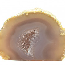 Geode agate with cavity 237g