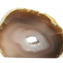 Agate geode with a hollow from Brazil 278g