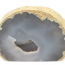 Agate geode with cavity from Brazil 790g