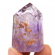 Amethyst with inclusions cut point (31g)