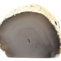 Agate geode with mini hollow 198g