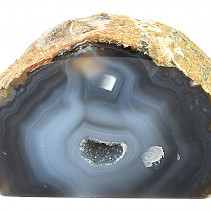 Agate geode with cavity Brazil 387g