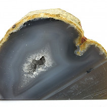 Geode agate with cavity 329g