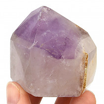 Amethyst + crystal cut form 135g